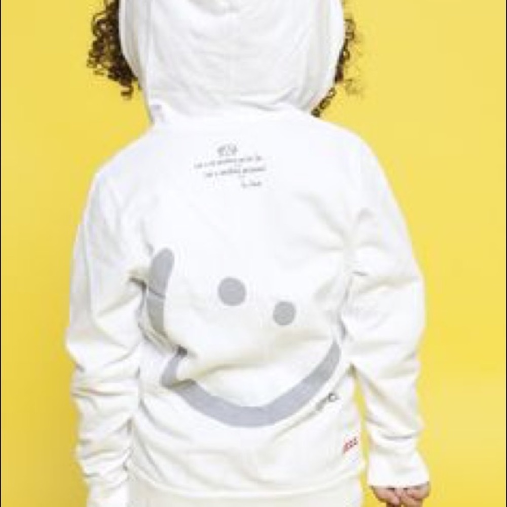 Peace Love World Kids Hoodie Size XS